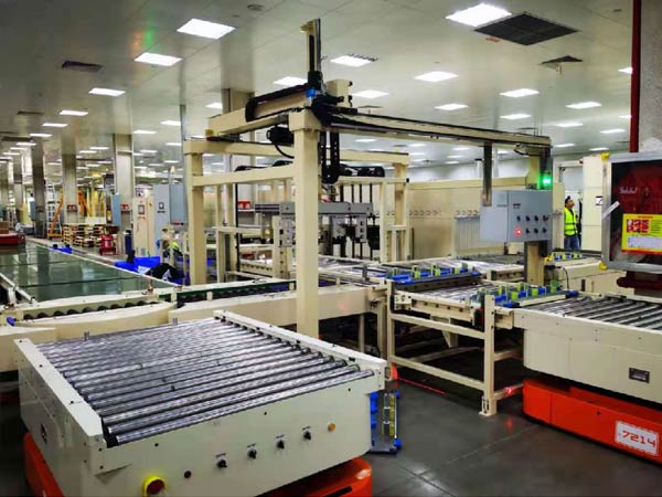 Nueva línea de producción de secado automático con batería de nueva energía